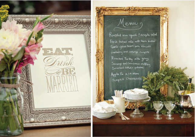 Here are some other articles about frames in weddings