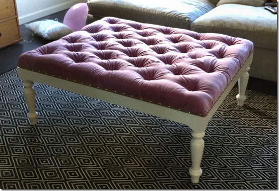 Melissa’s DIY DiamondTufted Ottoman