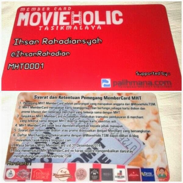 Daftar Members Movieholic Tasikmalaya