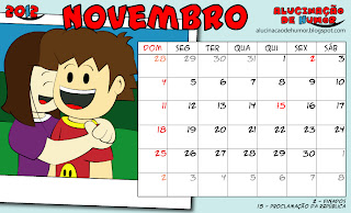 calendário novembro 2012 johnny overjoy