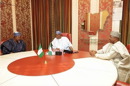 Akeredolu Boasts About Ondo Election as He Meets President Buhari in Aso Rock (Photos)