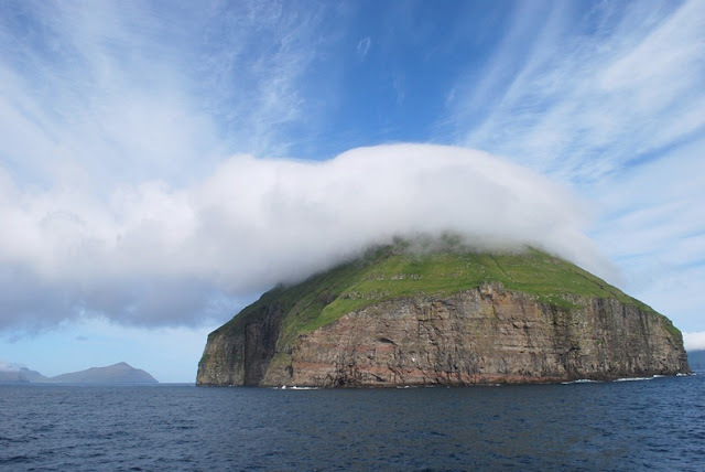 Cloud Covered Island