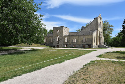 Trappist Monastery Provincial Park buildings and ruins.