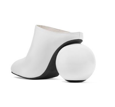 Solace London Sawyer Leather White Mules