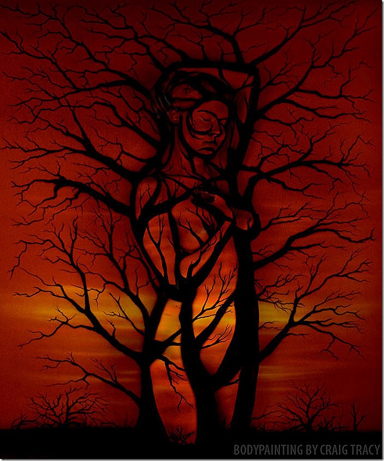 soultree,душа дерева,Bodypainting, Bodypainting by Craig Tracy,Боди-арт по Крейг Трейси,роспись по телу,картины,обнажонная натура