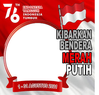 Background Twibbon Hari Kemerdekaan 2021