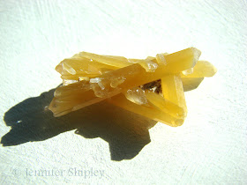 Rare Golden Healer Crystal Cluster SOLD at http://www.etsy.com/shop/doodlepunkart