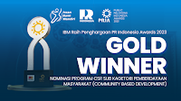 Insan Bumi Mandiri Menangkan Penghargaan Bronze Winner pada Gelaran  PR Indonesia Award 2023