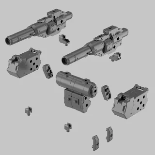 30MM 1/144 Customized Weapons [ Heavy Weapon 1 ], Bandai