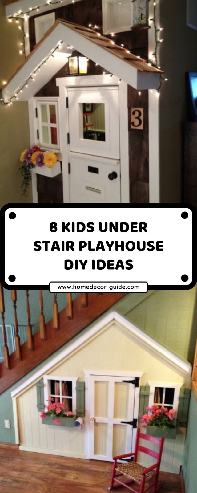 8 KIDS UNDER STAIR PLAYHOUSE DIY IDEAS