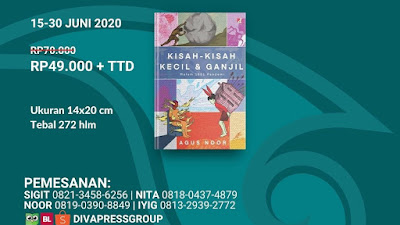 Agus Noor Luncurkan Novel Kisah-kisah Kecil dan Ganjil