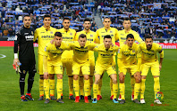 VILLARREAL C. F. - Temporada 2017-18 - Sergio Asenjo, Rodi, Víctor Ruiz, Álvaro, Enes Ünal y Javi Fuego; Raba, Cheryshev, Rukavina, Pablo Fornals y Mario Gaspar. R. C. D. ESPANYOL DE BARCELONA 1 (Esteban Granero) VILLARREAL C. F. 1 (Rodri). 18/02/2018. Campeonato de Liga de 1ª División, jornada 24. Cornellá-El Prat, Barcelona, RCDE Stadium.