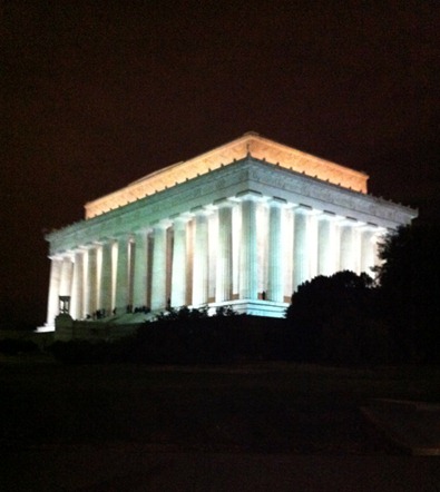 Sheva Apelbaum Lincoln Memorial 1
