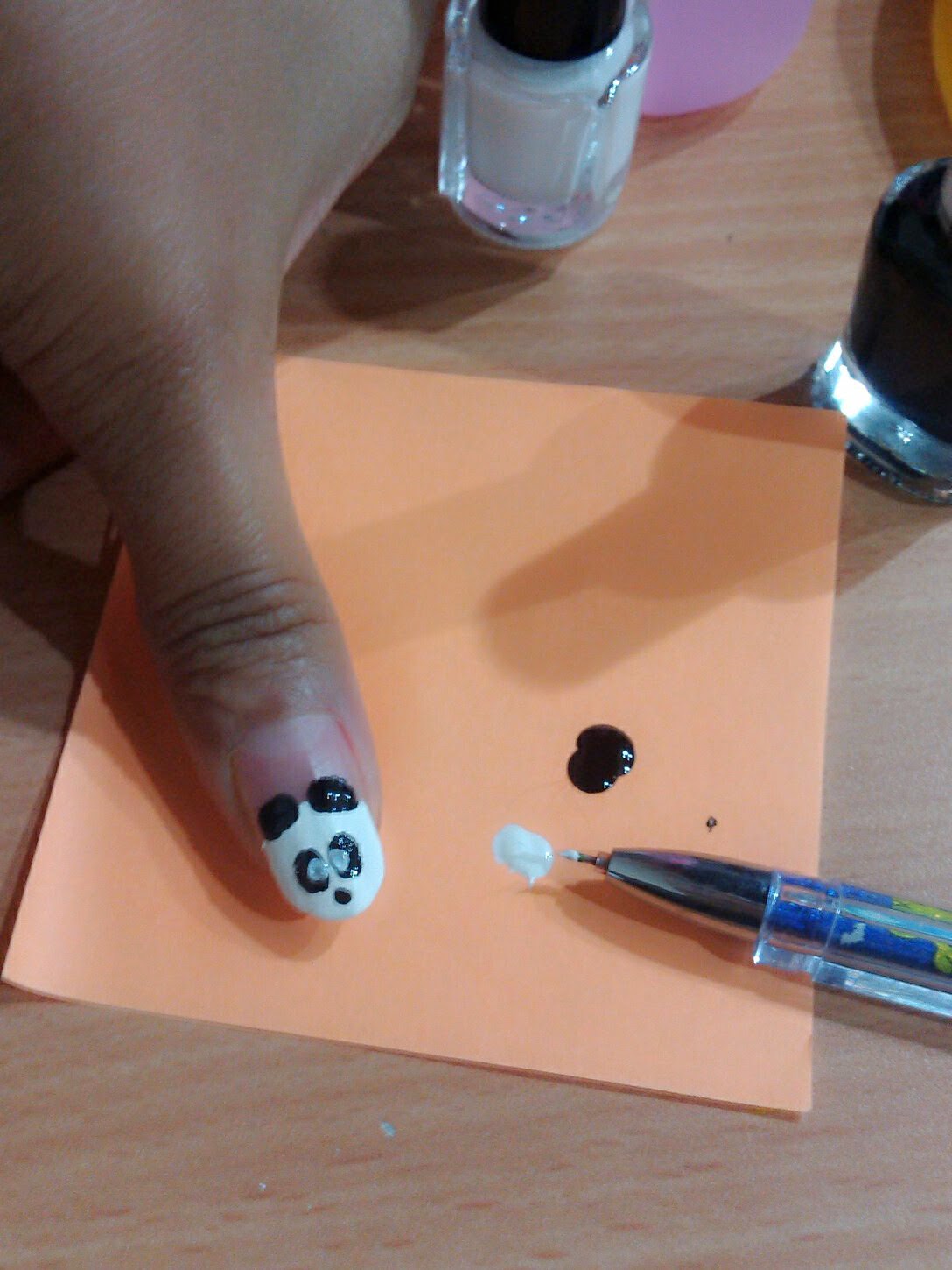 Bikin Nail Art Panda Ternyata Gampang Empiechubbycom