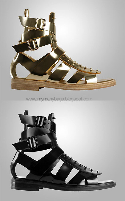 gladiators and tough guys chic these shoes are the ultimate in macho ...