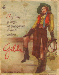 afiche español - gilda