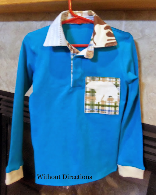 Burda Style Long Sleeve Polo 08/2011 #145