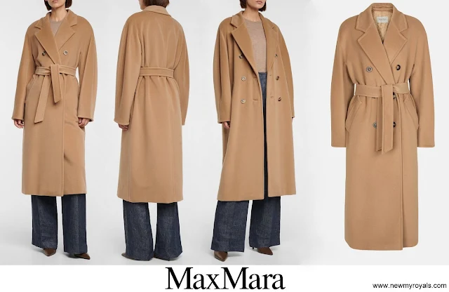 Queen Maxima wore MAX MARA Madame wool and cashmere coat