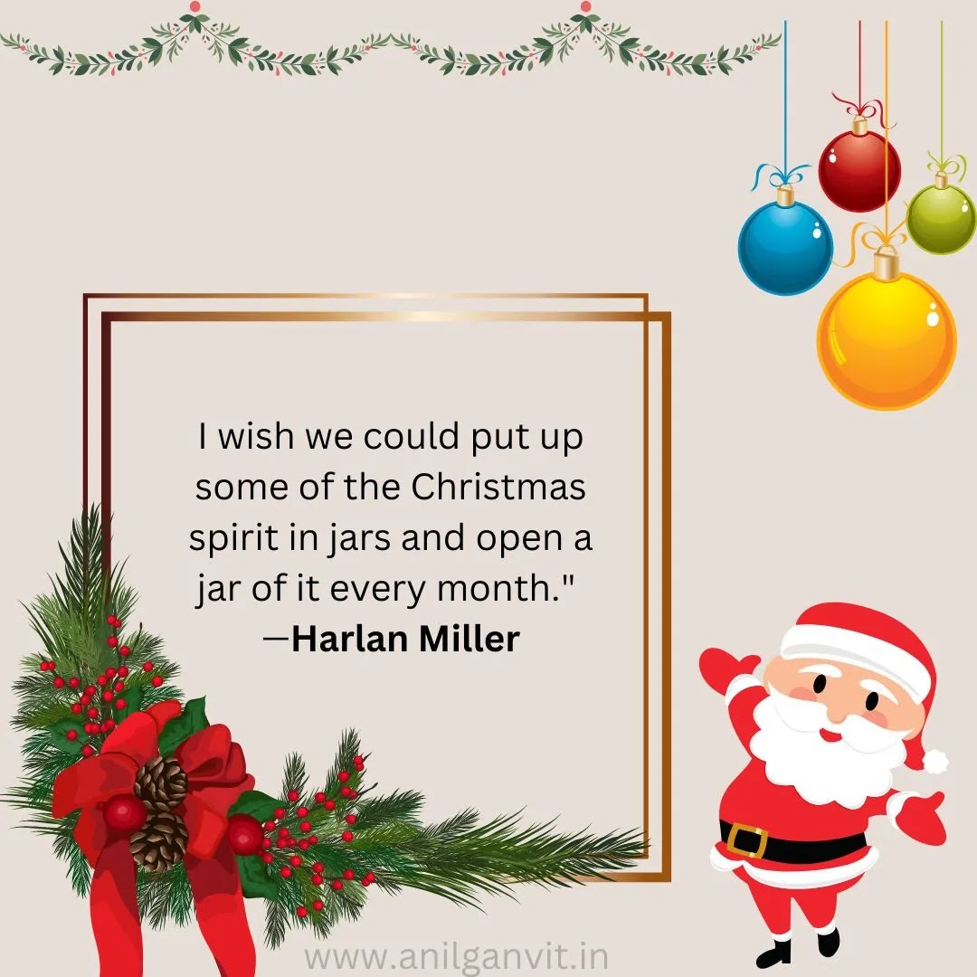 Merry Christmas Quotes in English