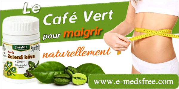 Café Vert pour maigrir naturellement. Sans ordonnance et prix discount sur la Pharmacie www.e-medsfree.com