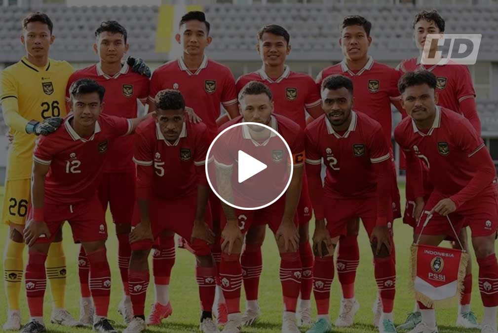 Link Live STREAMING Indonesia Vs Irak Full HD, Nonton di TV Online SEKARANG!