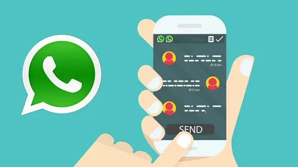 طريقة ارسال رسالة واتساب WhatsApp لجميع الارقام في هاتفك بضغطة واحدة