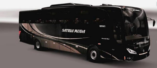 Livery Satria Muda bus ets2 indonesia