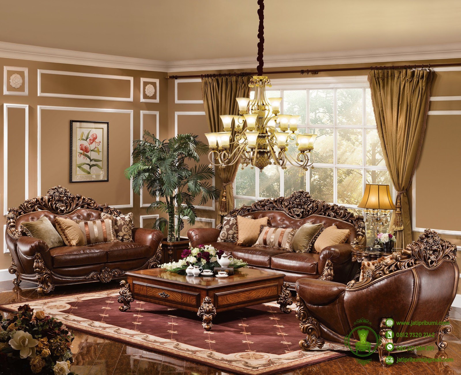 Desain Interior Furniture Jepara Tips Mendesain Ruang Tamu Klasik