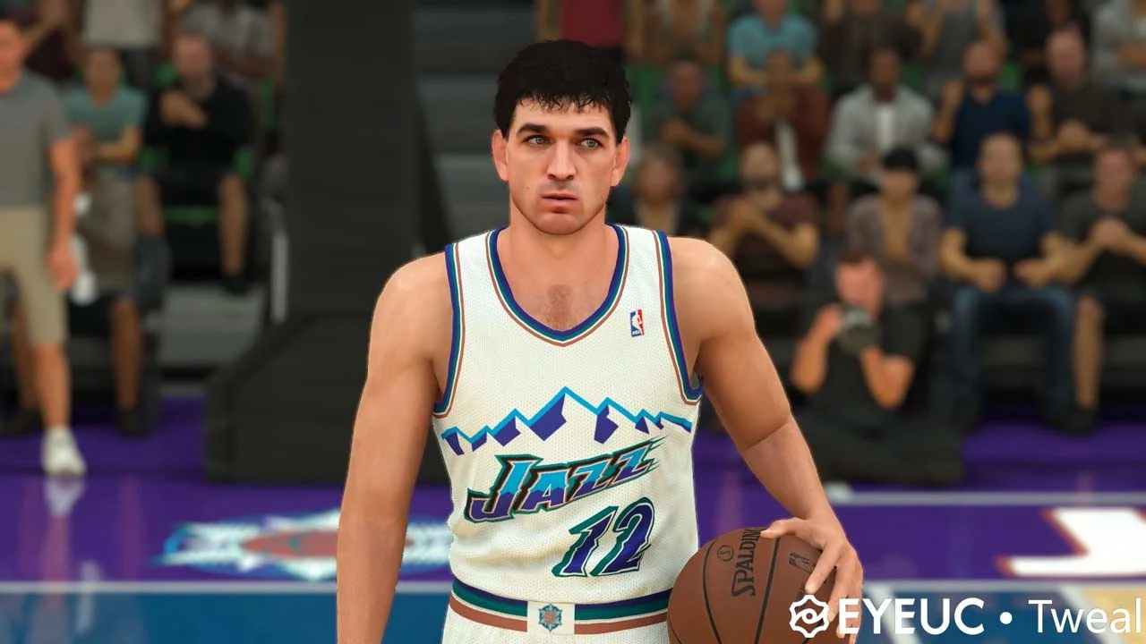 NBA 2K23 John Stockton Retro Cyberface