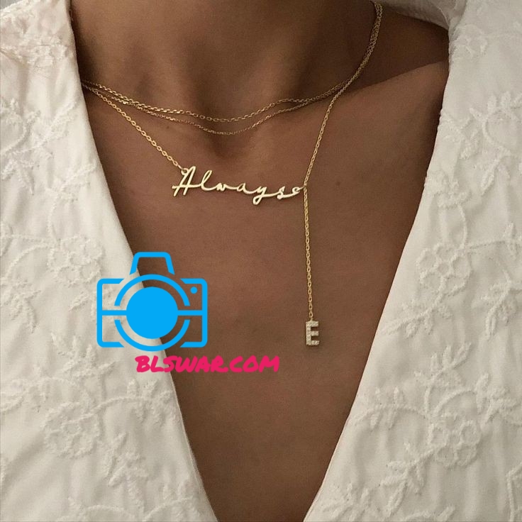 اشكال سلاسل بسيطة 2024 احلي سلاسل رقيقة للبنات - موقع بالصور