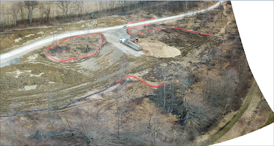 woodlands and wetlands being cleared for 5 fracking waste wells in Ohio