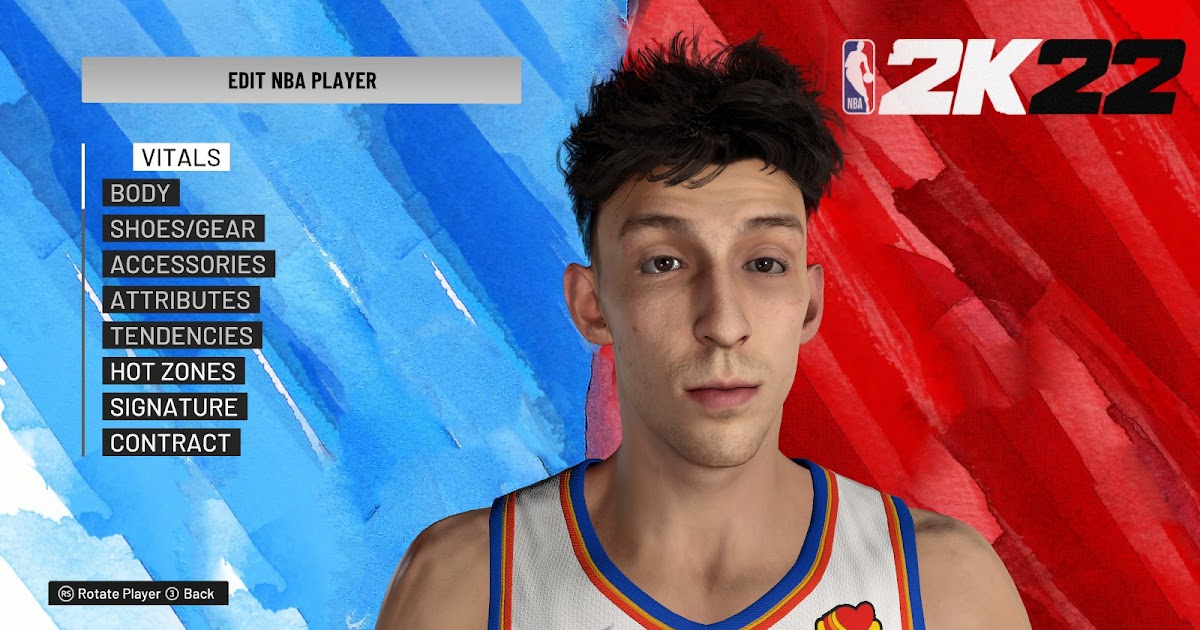 NBA 2K22 Chet Holmgren Cyberface Converted From 2K23