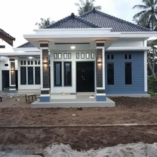 Desain rumah minimalis atap limas