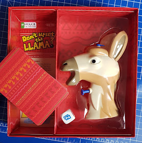 Don't upset the llama box contents spray gun cards