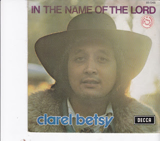 Clarel Betsy “Highway Sister /  In The Name Of The Lord” 1974 single 7″ Psych garage from Mauritius