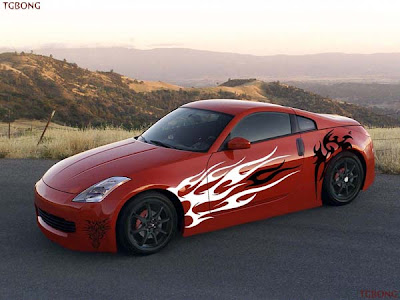 Nissan 350z Modified Airbrush 2