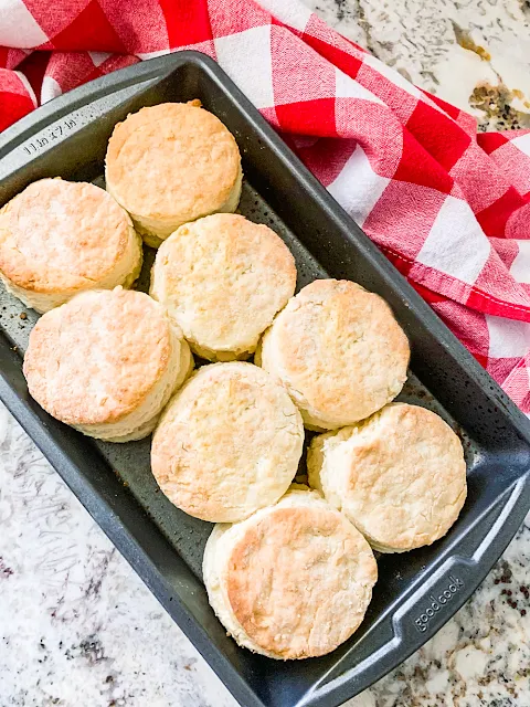 2-Ingredient Cream Biscuits, tender, flaky, and scrumptious biscuits every time you make them.  Simple biscuits using self rising flour and heavy whipping cream.  A cream biscuit recipe is a cook's best short cut secret.
