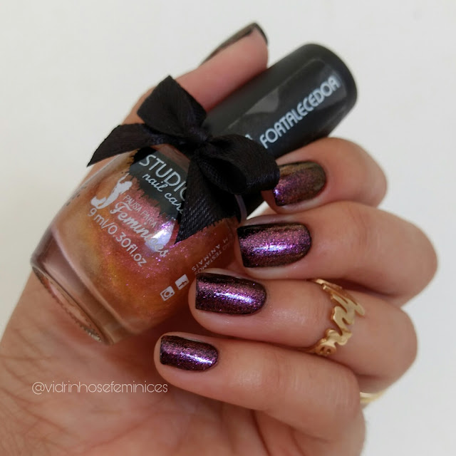 Esmalte Studio 35 #brilhodeunicornio Pausas para Feminices