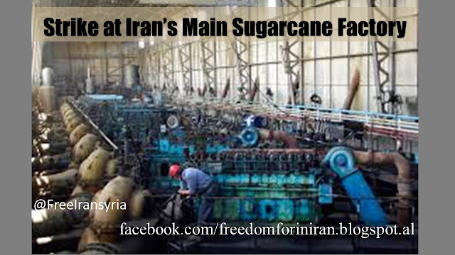 Strike at Iran’s Main Sugarcane Factory
