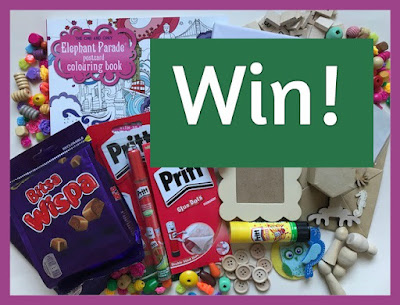 Win a box of crafty goodies and some chocolate