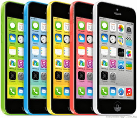 Apple iPhone 5C - Green, Blue, Yellow, Pink and White