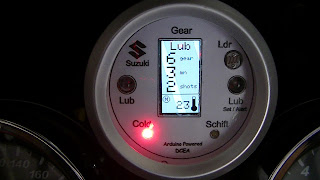 Graisseur automatique de chaîne moto arduino écran OLED