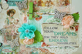Follow-your-dreams-mixed-media-canvas by Yvonne Yam