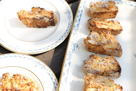 Lemon and almond biscotti Great British Bake Off twice baked cooked Italian biscuits