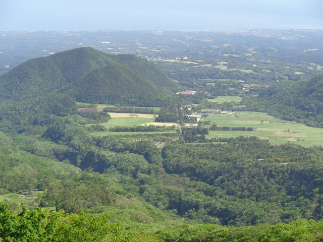 大山国際スキー場からの眺め