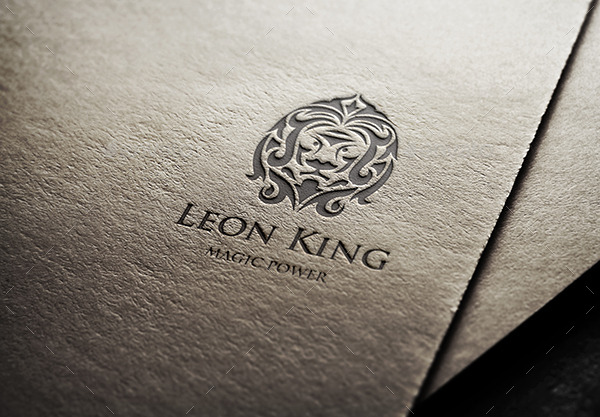  lion crest logo template