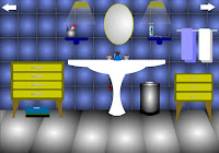 Blue Bathroom Escape Walkthrough