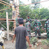 Prajurit Yonif 144/JY Laksanakan Karya Bhakti Pengecoran Masjid AT - Tohit Di Desa Padang Jawi