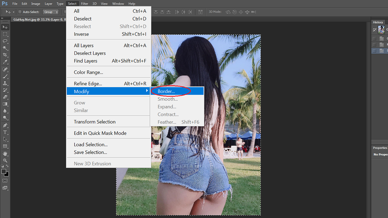 Cách tạo ảnh bo tròn góc trên Photoshop