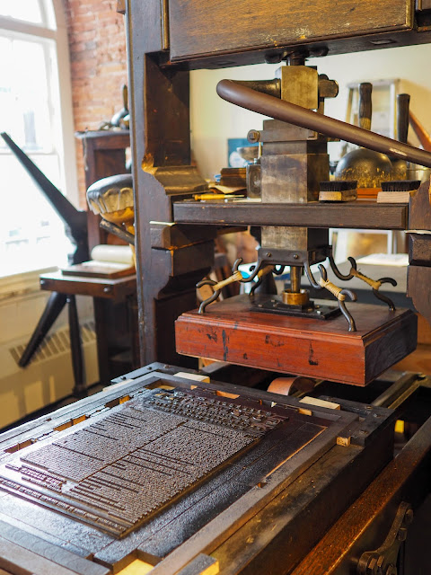 Constitution Printing Press at Boston National Historical Park, Massachusetts